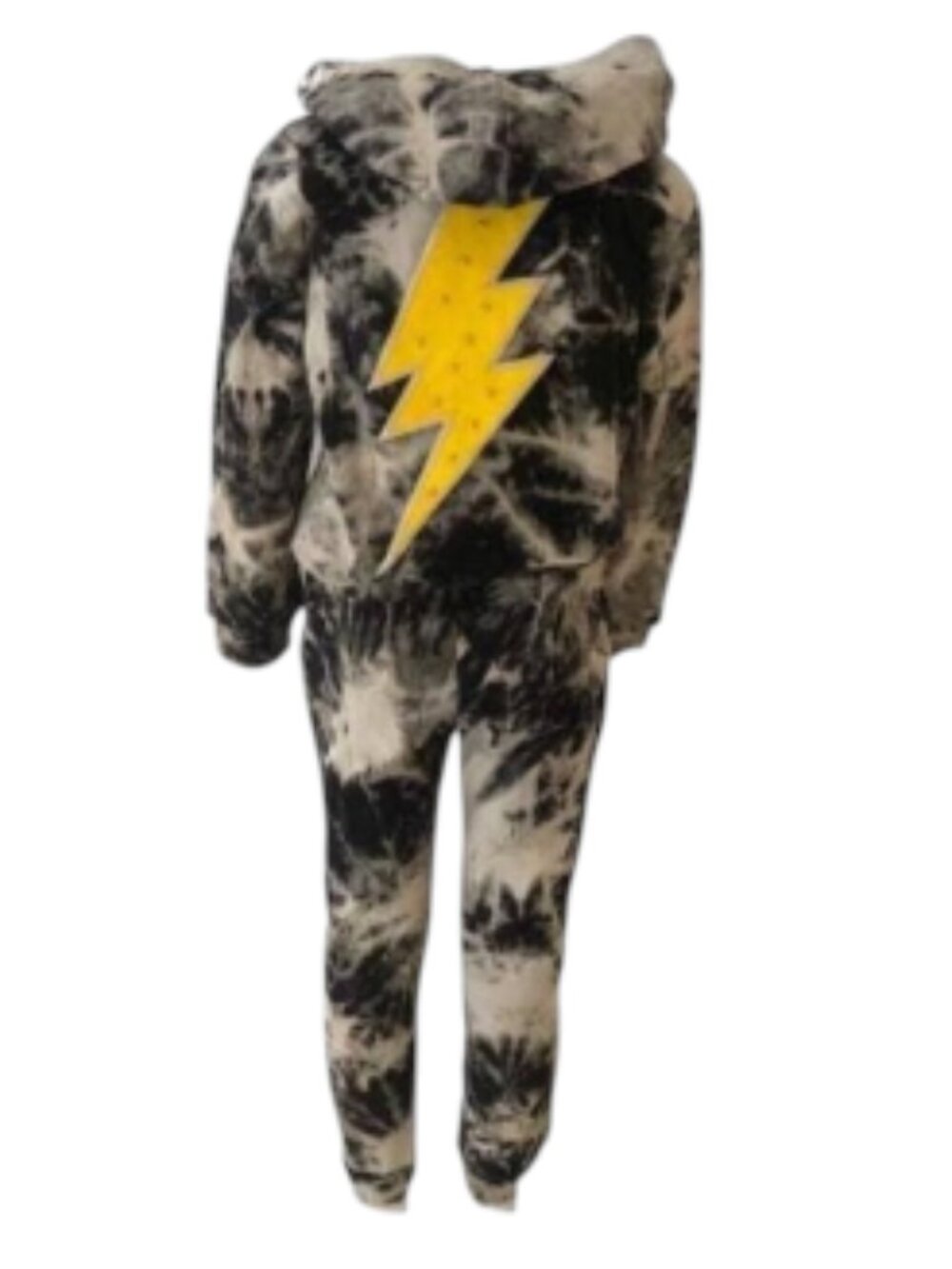 Lola and the Boys Thunder Bolt Tie Dye Jogger Set